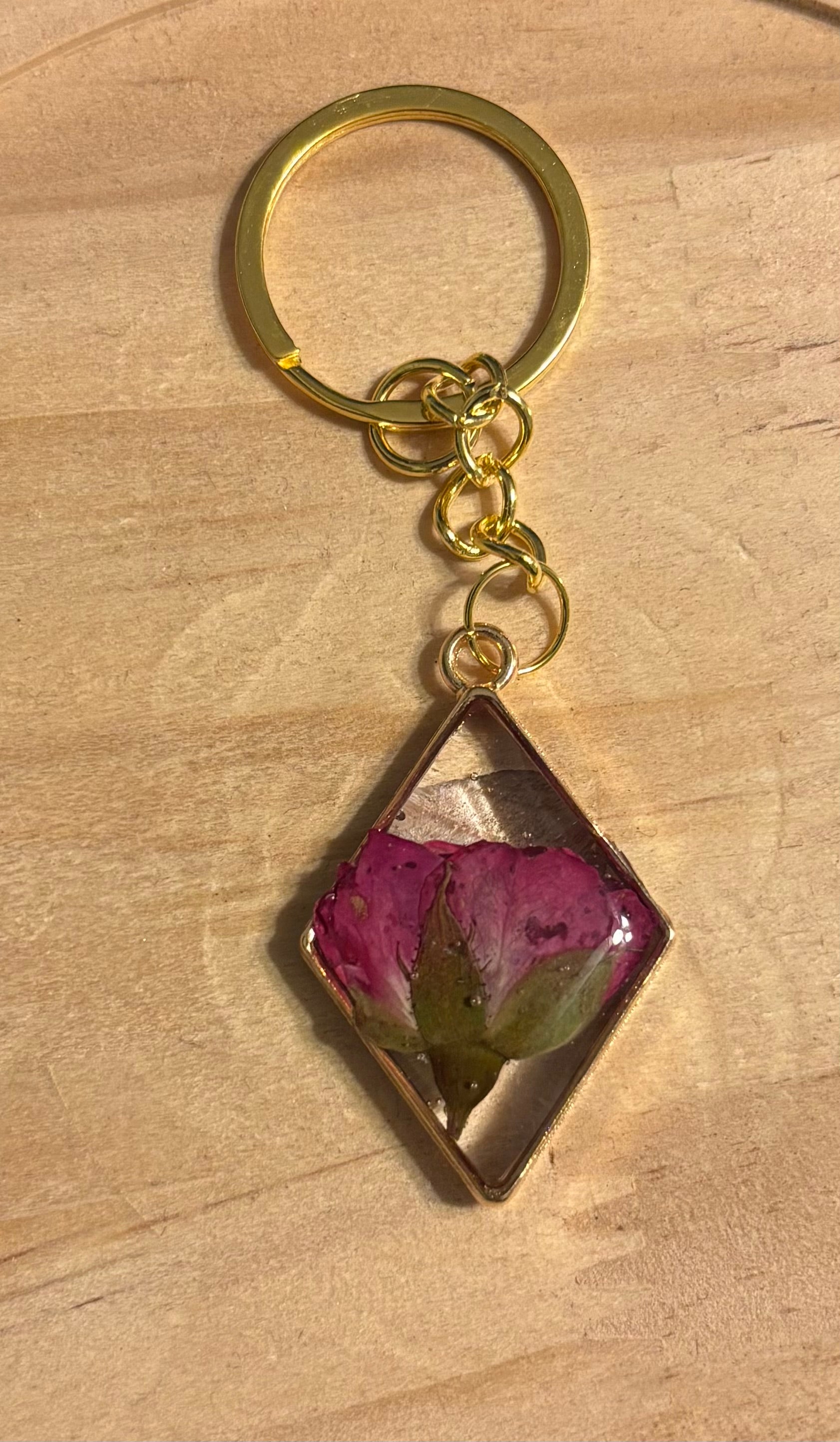 Floral Keychain