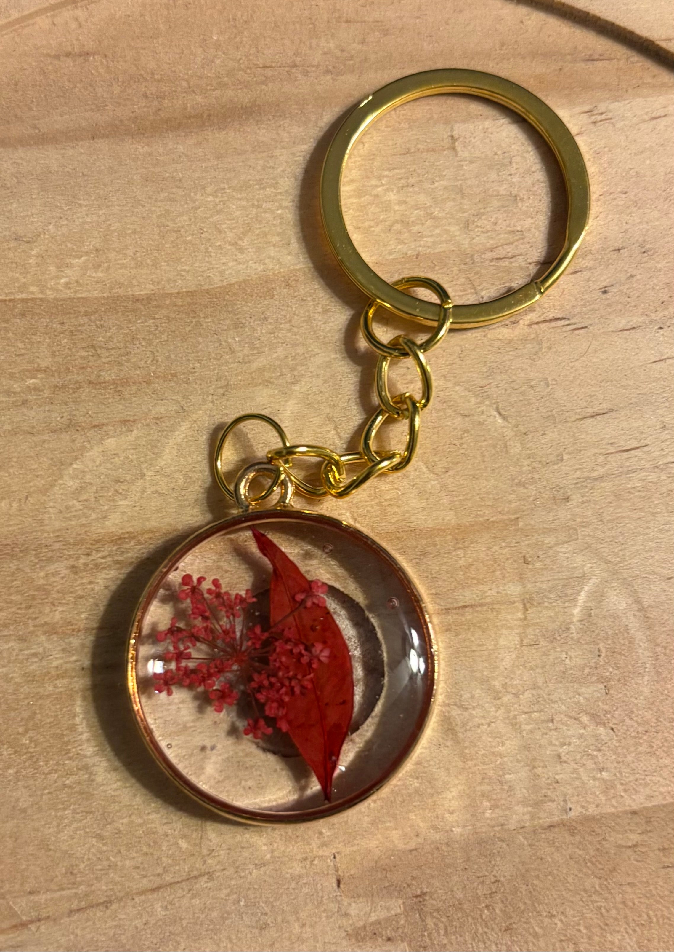 Floral Keychain