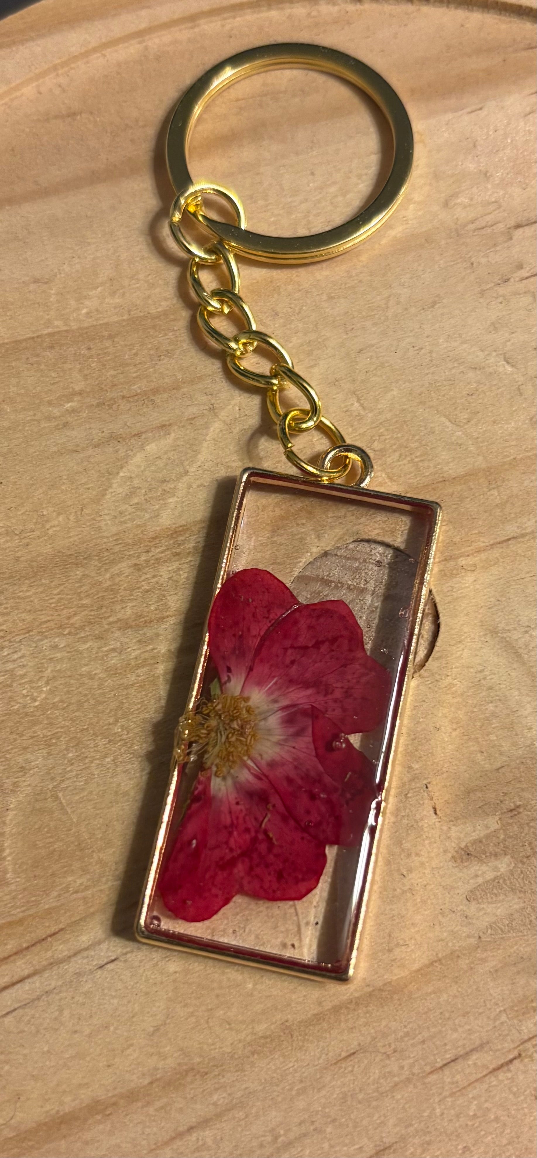 Floral Keychain