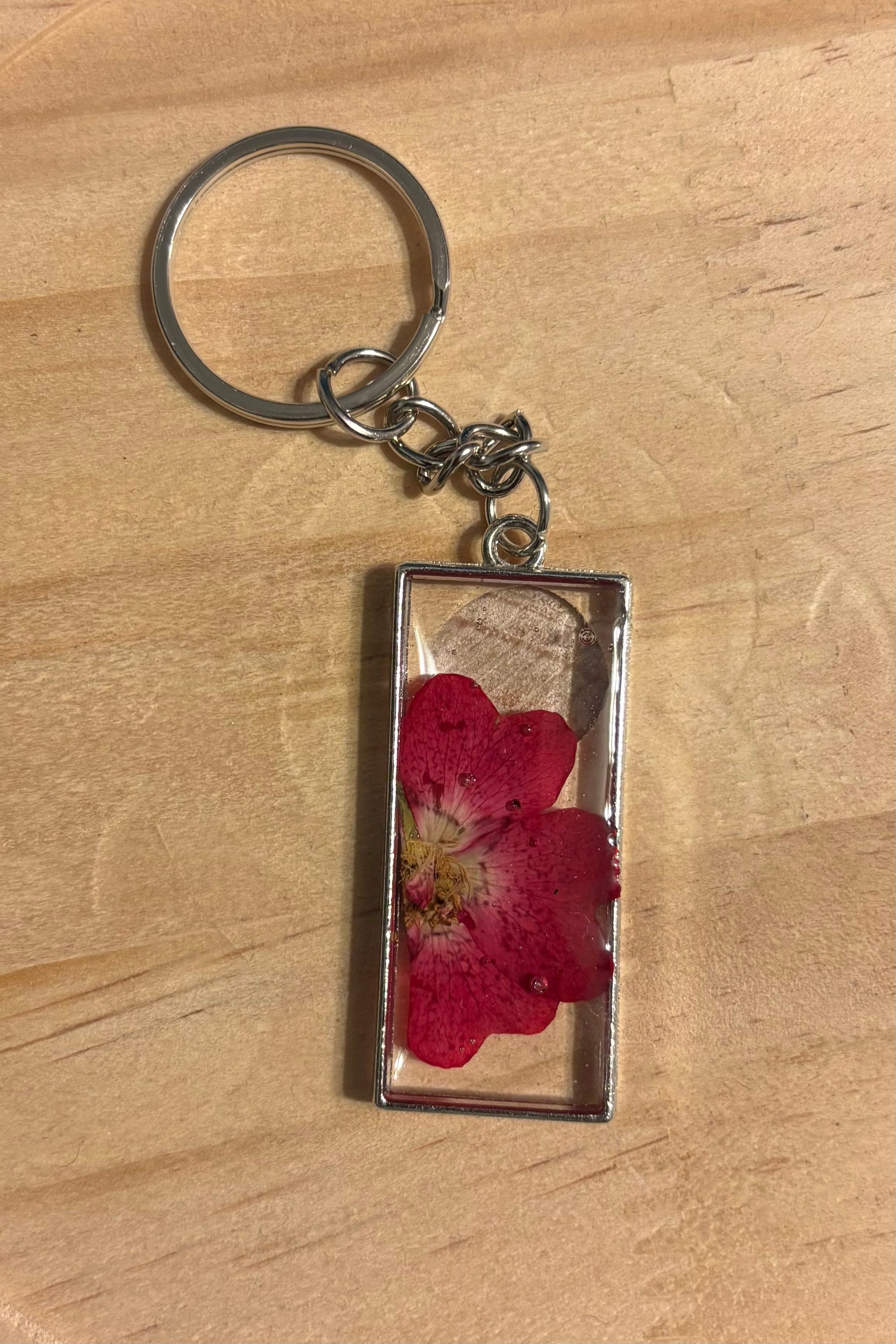 Floral Keychain