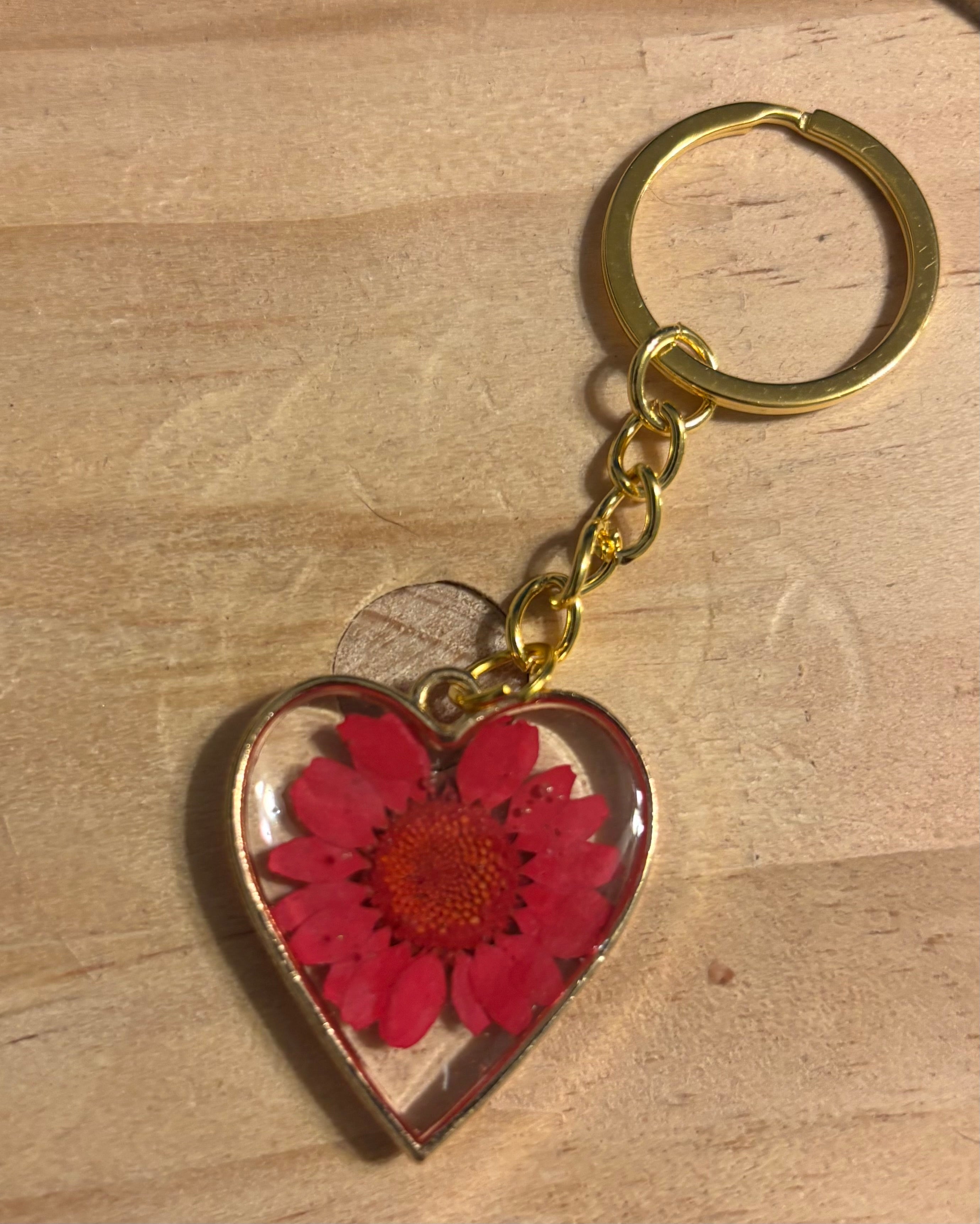 Floral Keychain