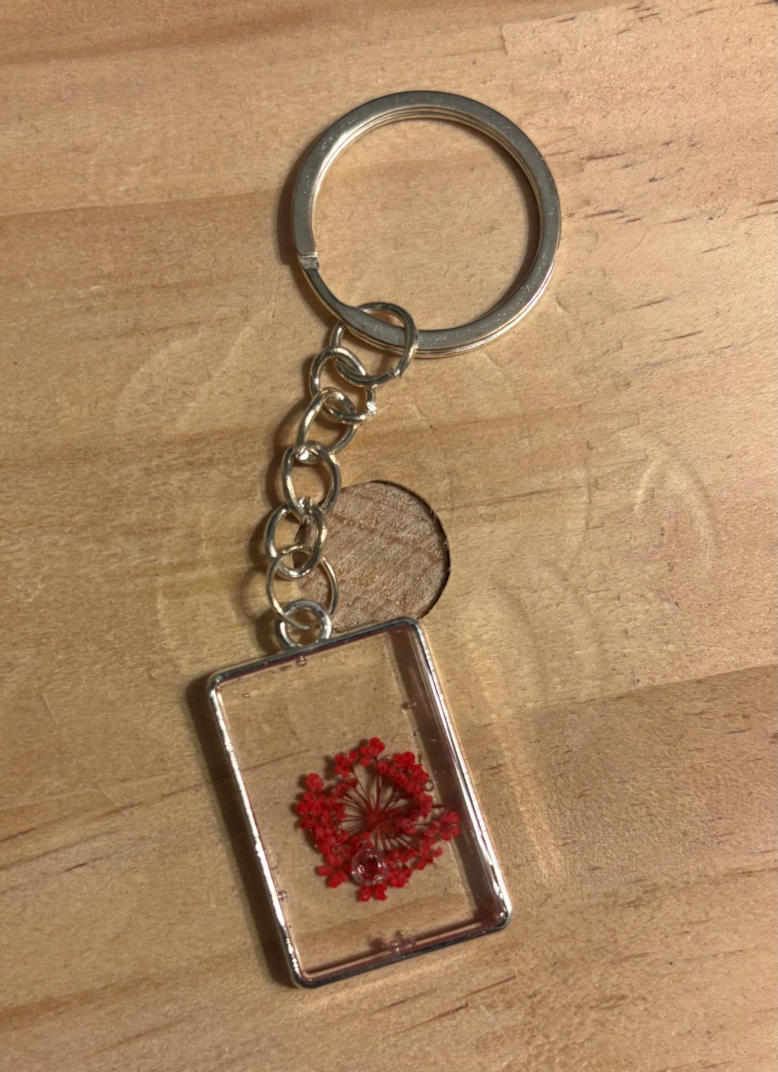 Floral Keychain